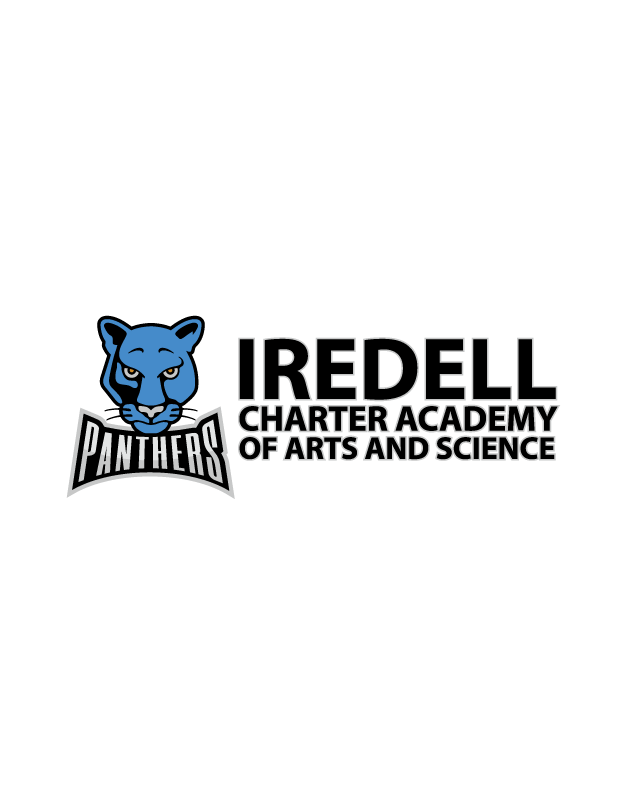 Iredell-Charter-Academy-of-Arts-and-Science (Horizontal-mascot-logo) Color